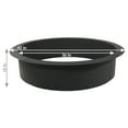 thumbnail image 4 of Sunnydaze 36" Round Steel Fire Pit Ring Insert, 4 of 10
