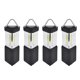 thumbnail image 2 of Paquete de 4 lámparas de noche portátiles para campamentos al aire libre, luces LED COB impermeables para carpas con brújula y nivel, 2 of 8