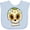 Blue, variant on Inktastic Smiling Sugar Skull for Day of the Dead Boys or Girls Baby Bib