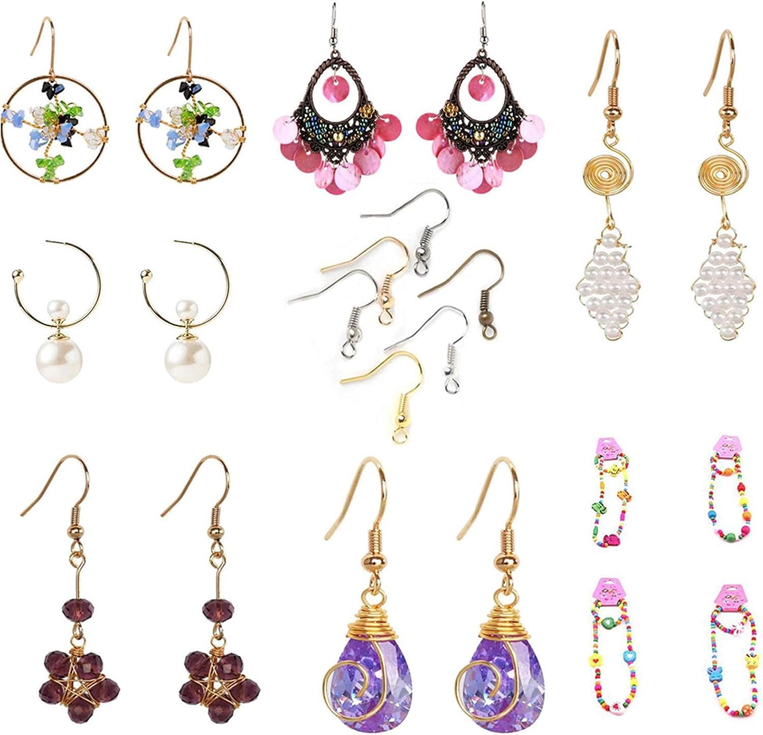 4658Pcs Jewelry Making Supplies with Assorted Beads Pliers
