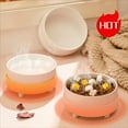 thumbnail image 4 of YAUNZI Heated Water Bowl for Dog & Cat Outdoor Heated Dog Bowl Heated Water Dish Waterproof Heated Pet Bowl Smart Thermal-Bowl for Winter Outside Heated Waterer for Dog, Cat, Chicken, 4 of 7