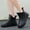 Black, variant on Womens Water Shoes On Sneaker Boots Hiking Camping Water Shoes For Women Non Rubber Sole Cushioned Flexible Outdoor Wet Weather Footwear US :7