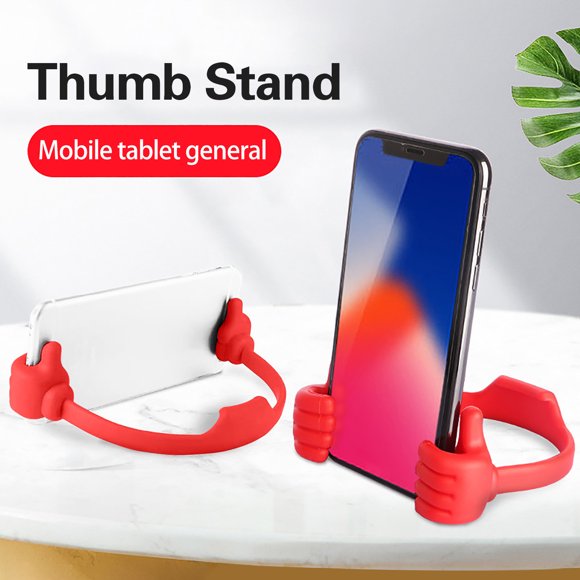 Support d'Affichage Mignon Réglable et Flexible pour Téléphone Cellulaire Mobile et Tablette, Support Berceau pour Tablette de Téléphone, Mini Bureau de Bureau Cuisine Maison Bureau Voyage