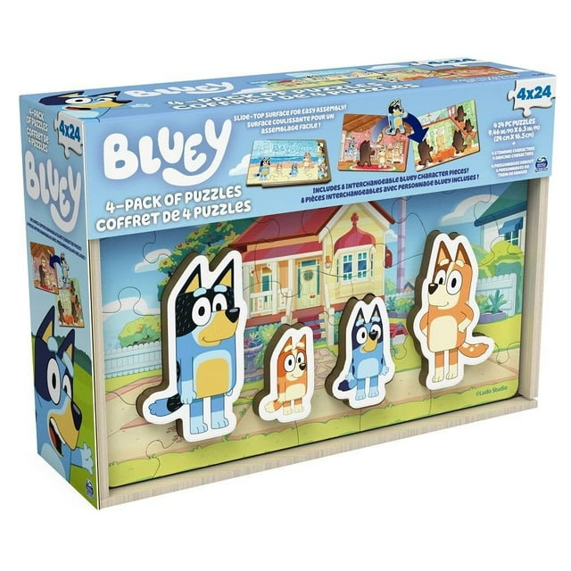 Rompecabezas Spin Master Madera Bluey