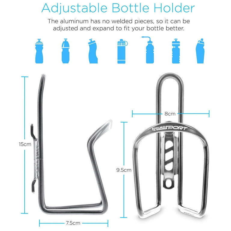 Aduro bike water bottle holder aluminum cage hotsell