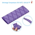 thumbnail image 3 of Uxcell Cutting Knife Handle Heat Shrink Sleeve  Chef Cutter Non Slip Wrap,  x Pattern Purple 2249, 3 of 6