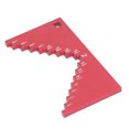 thumbnail image 1 of Engraving Step Depth Gauge Aluminum Alloy Red Anodized  Table Saw And Bench Planes Router Depth Gauge, 1 of 8