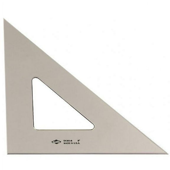 Alvin 10" Smoke-Tint Triangle 45°/90°