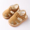 thumbnail image 2 of Penkiiy Toddler Baby Girls Boys Cute Shoes Hollow Out Soft Kids Summer Non-slip Sandals Summer Shoes for Toddlers for6-9 Months Brown On Sale, 2 of 6