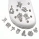 thumbnail image 1 of 12 piezas de adornos para sandalias de zuecos en 3D (doce constelaciones), adornos para zapatos, bonitos adornos para zapatos, pulseras de sandalias y zuecos DIY, 1 of 5