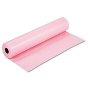 Pacon-Pacon Rainbow Duo-Finish Colored Kraft Paper, 35lb, 36" x 1000ft, Pink (63260)