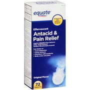 Equate Effervescent Pain Tabs 72ct