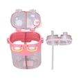 thumbnail image 1 of Botella de Agua Kawaii, Botellas de Agua de Oso Kawaii de 780 ml Con Pajita, Pegatina de Correa Ajustable, Linda Botella de Agua Portátil a Prueba de Fugas para Nina, 1 of 7