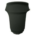 thumbnail image 4 of LA Linen Spandex Cover fitted for 55 Gallon Trash can on wheels, Blue Light, 4 of 7