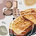 thumbnail image 4 of Oven Baking Pan Non-stick Coating Toast Bread Mold High Temperature Resistant Fried Beef Pastry Tray Home Bakery Baking Tool Gold Cake Mold, 4 of 9