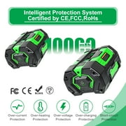 بطارية ليثيوم أيون Sunbat 56 فولت 10.0 أمبير بديلة لـ Ego Ba2800 Ba4200 Ba1400 متوافقة مع جميع أدوات الطاقة 56 فولت