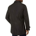 thumbnail image 2 of Adam Baker by Enzo Men's Single-Breasted Water Repellent Lightweight Raincoat - Black - XL, 2 of 2