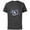Charcoal, variant on Disney Minnie Mouse with American Flags USA 4th of July - Short Sleeve Cotton T-Shirt for Adults - Customized-Black