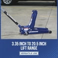 thumbnail image 3 of Strongway Professional Low-Profile Service Floor Jack, 3-Ton Capacity, 3 of 9