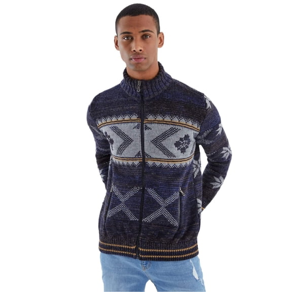 Leif Nelson Men's Cardigan With Zipper – Norwegian Style