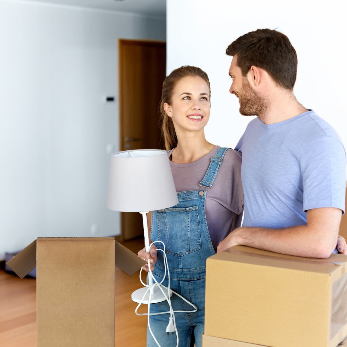 UBMOVE Pack of 5 Tall Lamp Moving Boxes Size 12" x 12" x 48"