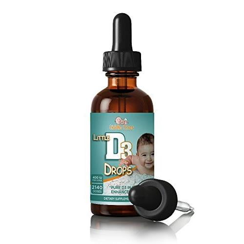 Vitamin D Drops 400iu D3 DROP all NATURAL D3 in MCT base for