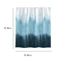 thumbnail image 3 of Vikakiooze Polyester Shower Curtain, Waterproof Design And Polyester, Quick-Drying, Weighted Hem, Shower Curtains Set For Bathroom ,Creative Gradient Print Shower Curtain, 3 of 6