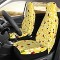 thumbnail image 3 of Haiem Chamomile And Ladybug Printed Car Seat Covers Set of 2, Universal Fit Car Seat Covers,Protective Seat Covers,Comfortable Car Seat Covers, Easy Installation Seat Covers, 3 of 9