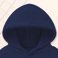 thumbnail image 6 of Zshosam Boys' Fashion Hoodies Boy’s Pullover Hoodie Long Sleeve Warm Hooded Sweatshirt for Kids Size 7T 8T,(Navy 7-8 Years), 6 of 7
