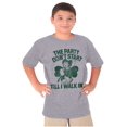 thumbnail image 3 of Popeye Saint Patricks Day Party Crewneck T Shirts Boy Girl Teen Brisco Brands XS, 3 of 6