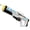 Black and White, variant on Dual Nozzle Automatic Electric Water Blaster, 400CC Capacity 33Ft Long Range One-touch Auto Suction Water Gun with Cool Light Effect for Summer Pool Beach Outdoor Water Fighting