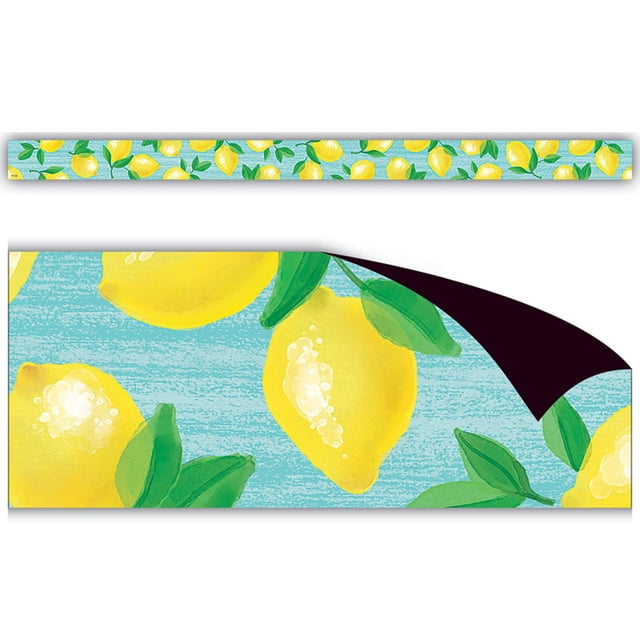 TEACHER CREATED RESOURCES (3 PK) Bordure Magnétique Zeste de Citron