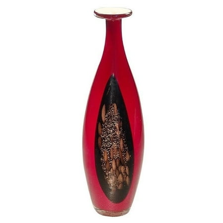 Dale Tiffany Roseville Art Small Glass Vase