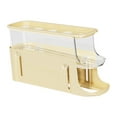 thumbnail image 2 of kowaku Refrigerator Egg Holder Automatic Rolling Egg Container, 2 Layer Stacked Egg Tray Rolling Egg Dispenser for Fridge Countertop Cream Color, 2 of 9