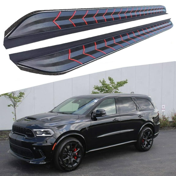 2PCS Fixed Running Boards Fits for Dodge Durango 2018-2025 Side Step Pedals with brackets