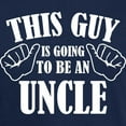 thumbnail image 3 of CafePress - This Guy Is Going To Be An Uncle Dark T Shirt - Men's Classic Graphic Cotton T-Shirt, 3 of 4