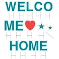 thumbnail image 2 of Vispronet Welcome Home Yard Sign with Stakes – Each Letter is 18in Tall – Made from Durable Coroplast - Weather-Resistant Signs and Steel Stakes (Teal), 2 of 6