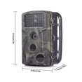 thumbnail image 4 of Waterproof Camera HC-802A Trail Camera Outdoor Wildlife IR Filter Night View Motion Detection Camera Scouting Cameras Photo Traps Track ,Lightweight  Compact, 4 of 6