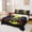 Black 04, variant on Erosebridal Neon Hockey Twin Sheet Sets, Red Blue Icy Bedding for Men and Women, 3 Pieces