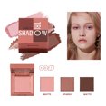thumbnail image 1 of QIBEST-paleta de sombra de ojos mate para mujer, maquillaje nacarado brillante, resaltador de rubor facial multifuncional, Cosméticos femeninos, 1 of 5