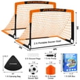 thumbnail image 2 of Kids Soccer Goals FITPARNER 122x91 cm Portable 2 Set, 2 of 8