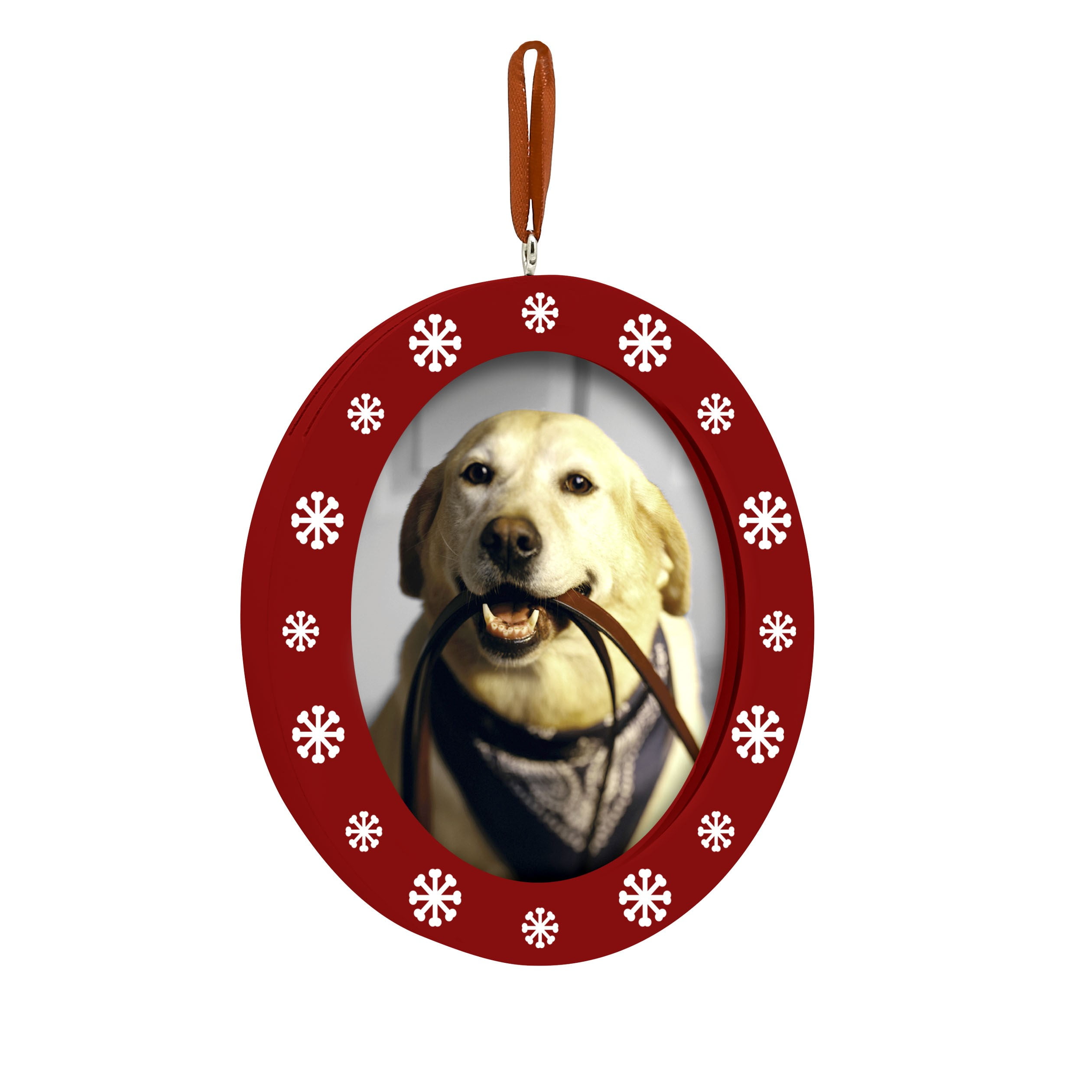 Pearhead Pawprints Double-Sided Photo Ornament and Clean-Touch Ink Pad