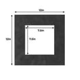 thumbnail image 3 of Ash Suede Acid Free 12x12 Picture Frame Mats with White Core Bevel Cut for 8x8 Pictures - Fits, 3 of 3