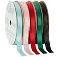 thumbnail image 4 of Offray Ribbon Red Polyester Ribbon, 3.25" x 0.37", 4 of 9