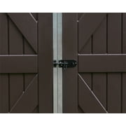 Palram - Canopia SkyLight 6 x 3 Polycarbonate/Aluminum Storage Shed -Tan/Brown