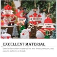 thumbnail image 3 of Wosthever Decoraciones para árboles de Navidad Diseño de escena Decoración Festival Colgante Adorable DIY Artesanía de Adornos de Navidad Kits de decoración para fiestas Copo de nieve Wosthever HA070126-02, 3 of 6