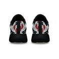 thumbnail image 4 of God Bless America Shoes Patriotic Eagle Independence Day Print Sneakers Lightweight Comfortable Running Shoes for Men Women Black Size 8.5, 4 of 7