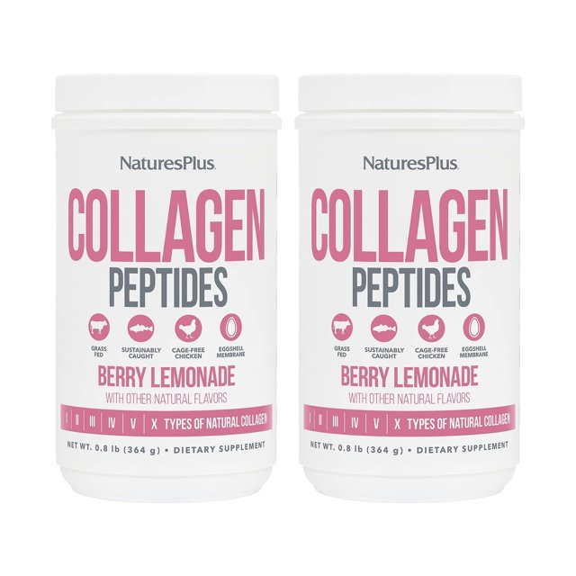 Suplemento NaturesPlus con péptidos de colágeno y limonada de bayas, 0,36 kg
