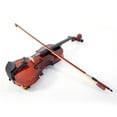 thumbnail image 6 of Glarry 1/2 Beginner Violin Set with Tuner, Hard Case, Shoulder Rest, Bow, Rosin, Strings, 6 of 6