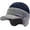 Navy Blue, variant on Windproof Thermal Cap with Visor, Fleece-Lined Mens Winter Beanie Earflap Hat for Ultimate Cold Protection